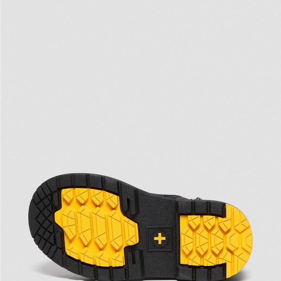 Dr. Martens Kids Black Leather Boots size 8 US like new - Picture 7 of 15